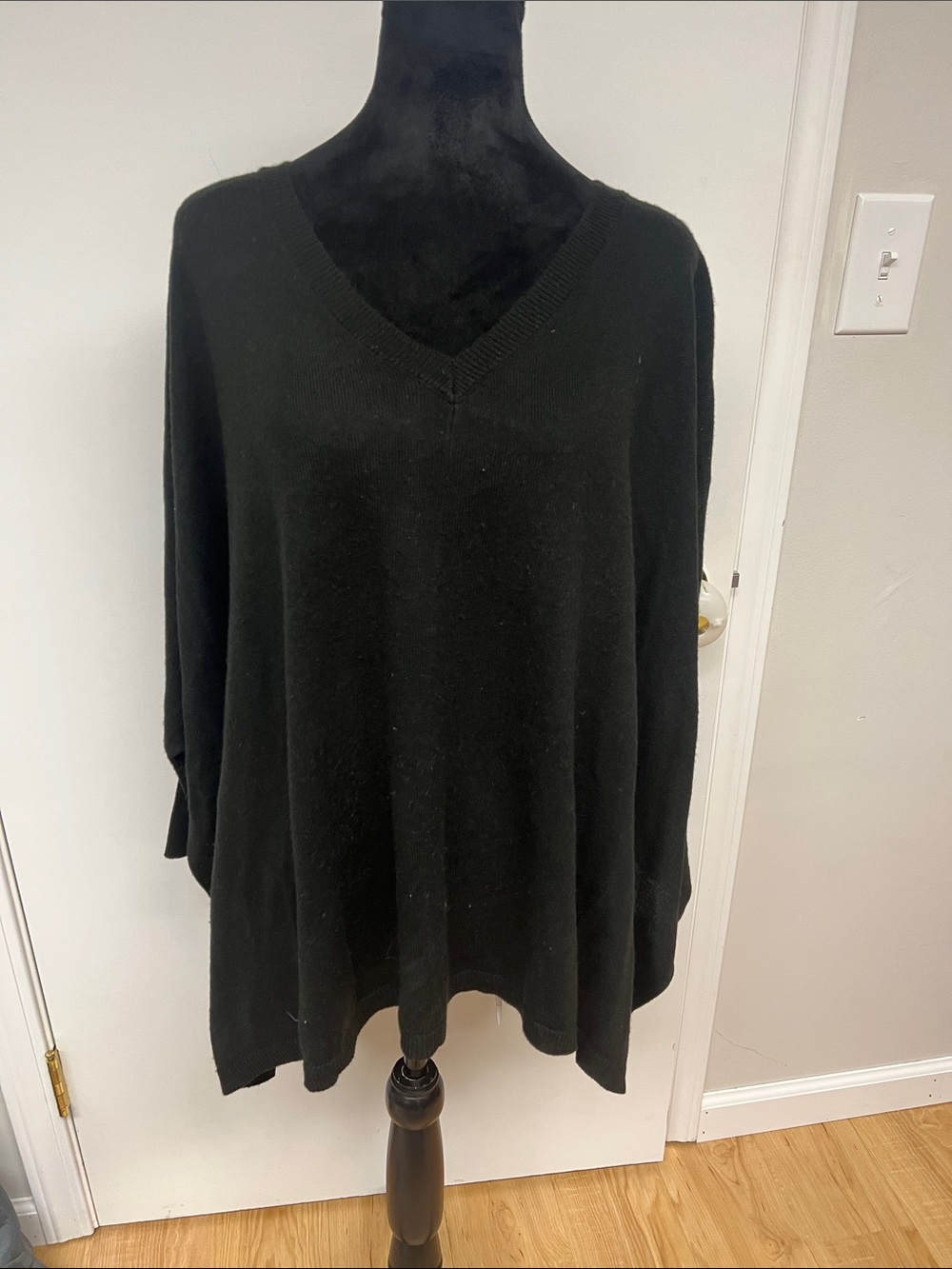 a new day Black V-Neck Women's Sweater